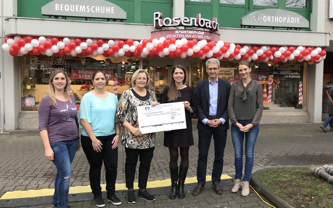 Das NGM freut sich über Spende